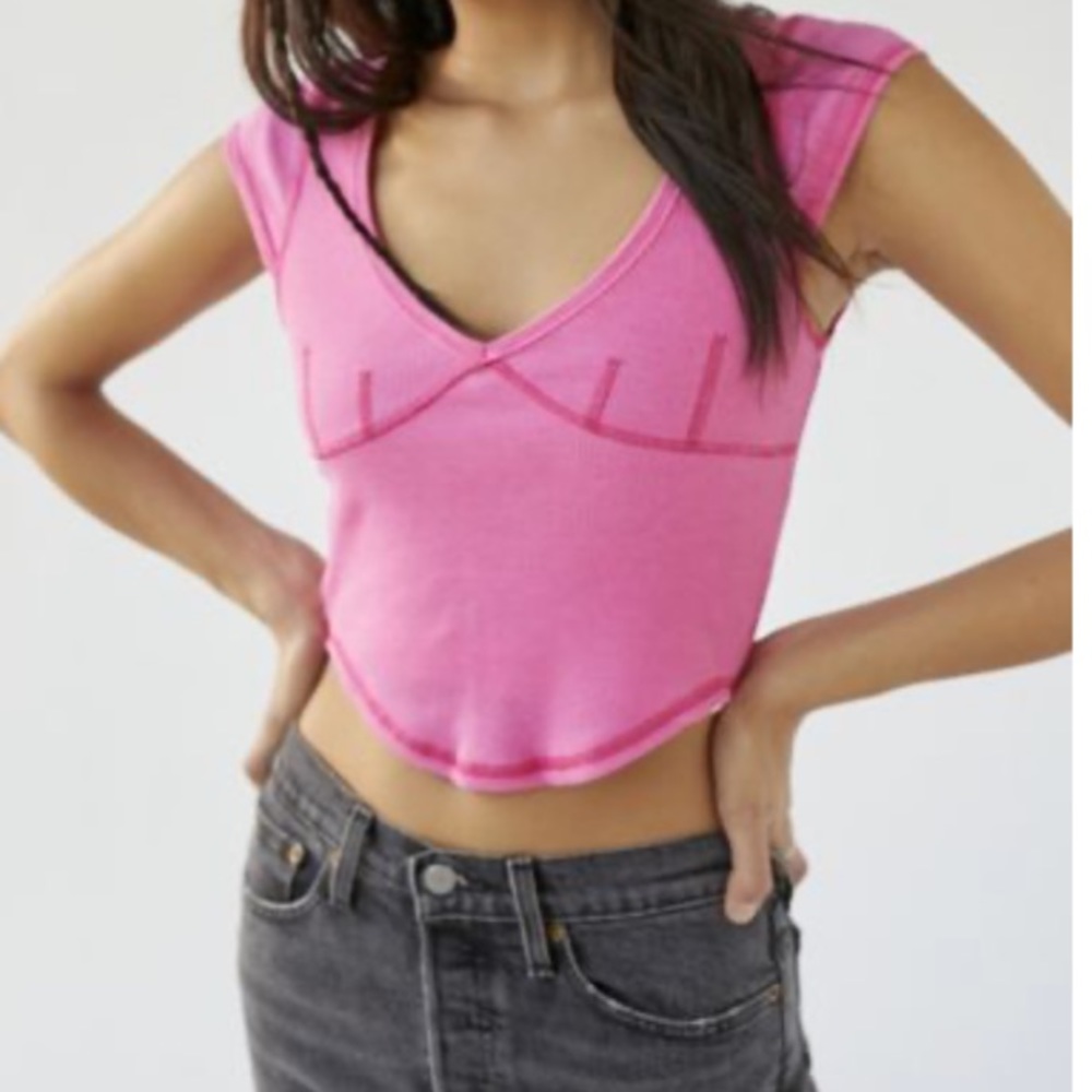Pink urban outfitters shirt